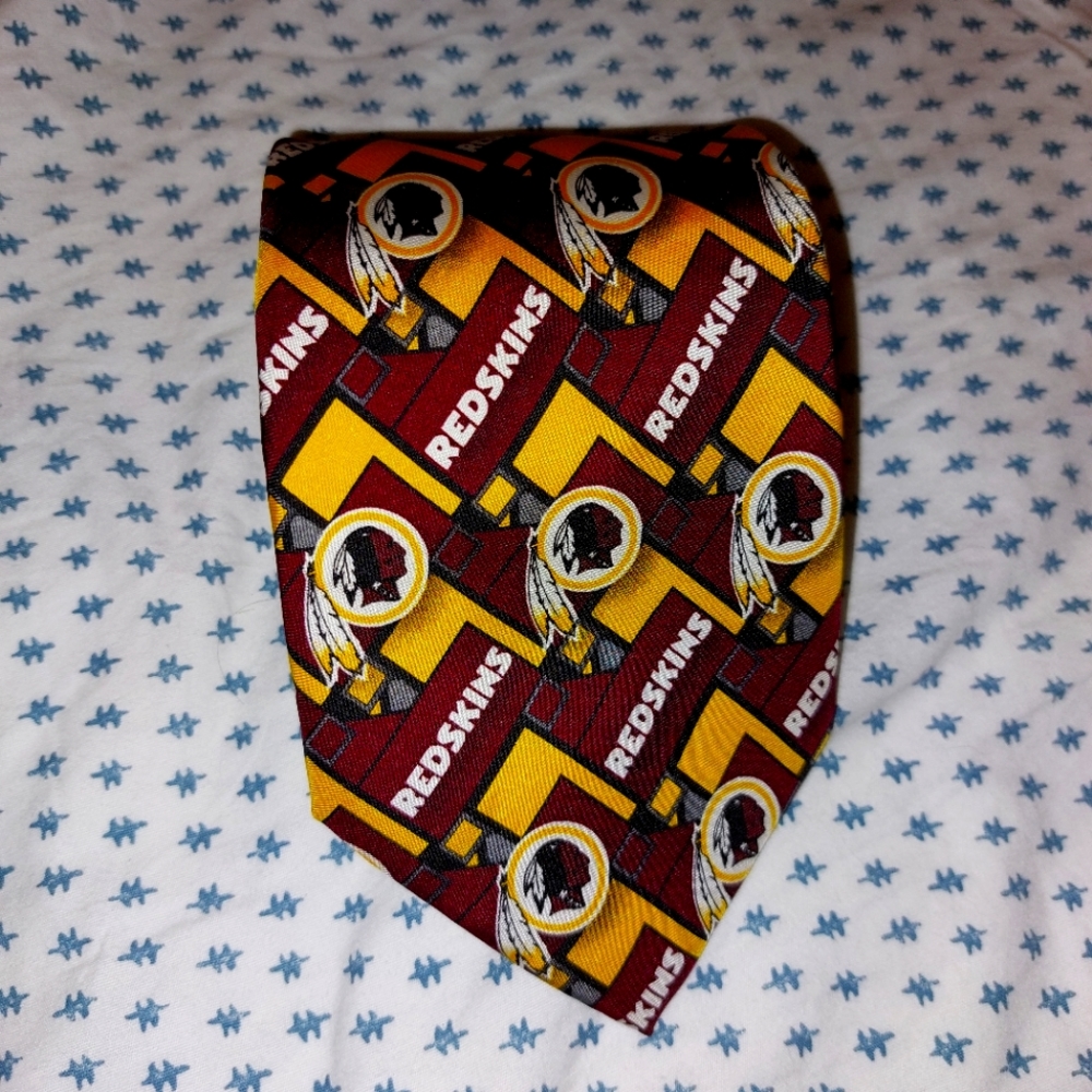 NFL Redskins Silk Tie